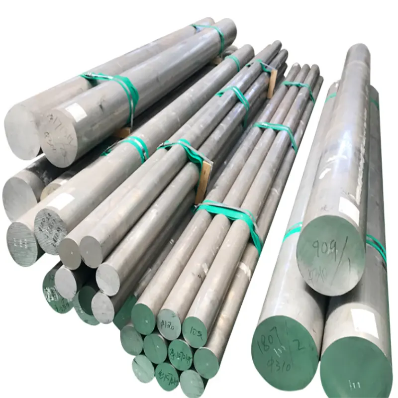 Wholehouse 6061-T6 6063 6082 batang aluminium produsen batang bulat dan persegi aluminium
