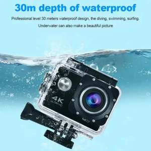 Caméra vidéo SY483, caméra d'action étanche, caméra sportive 4K 1080P, caméra sous-marine, caméra de capture de mouvement - Product Image 4