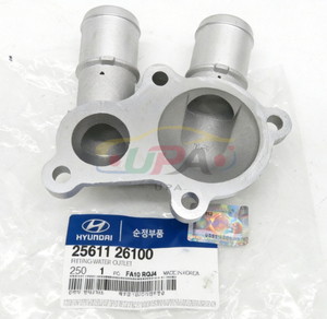 Système de refroidissement professionnel FITTING-WATER OUTLET 25611-26100 2561126100 pour Hyundai ELANTRA Kia CERATO 25611 26100 - Product Image 1