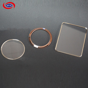 Vidrio Óptico de Zafiro de 5.0MM <span class=keywords><strong>Pulido</strong></span> con Forma Escalonada, con Orificios y Grabado Fino, Vidrio de Forma Especial de Fábricas Chinas - Product Image 3