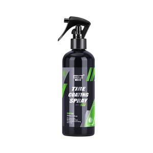 NIKO Tyre Gloss Spray de revêtement de pneus, Cire d'étanchéité hydrophobe pour jantes de voiture, Entretien automobile, Restauration du noir et brillance, Produit de finition chimique - Product Image 2