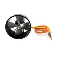 50V 1900W Kayak Bateau Marine Hélice Moteur Électrique Diy RC Hydrofoil Réversible Brushless Sous-Marine Propulseur