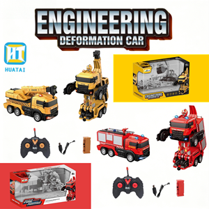 Véhicule de déformation électrique télécommandé multifonctionnel USB, <span class=keywords><strong>camion</strong></span> de pompiers pulvérisateur d'eau RC, idéal pour les enfants - Offre Spéciale - Product Image 1