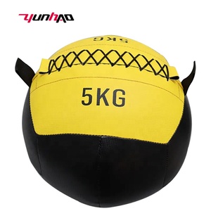 Yuncheng venta al por mayor logotipo personalizado PVC gimnasio casa Fitness medicina <span class=keywords><strong>Bola</strong></span> de pared - Product Image 2