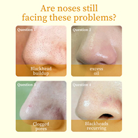 Patchs anti-points noirs pour le nez, resserrement des pores, soin blanchissant de la peau, 5 patchs/boîte, MOOYAM, patchs nettoyants pour le nez, autocollants exfoliants