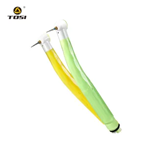 TOSI TX-122N Dental Disposable Handpiece Green Yellow/High Speed Anti-infection Personal Use Handpiece/Air Turbine Handpiece