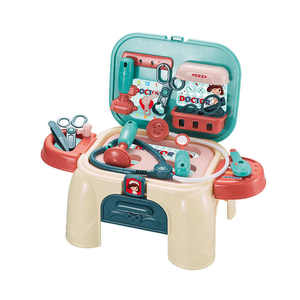 Simulation équipement médical jouer <span class=keywords><strong>maison</strong></span> jouets portable chaise table de rangement enfants éducation précoce - Product Image 2