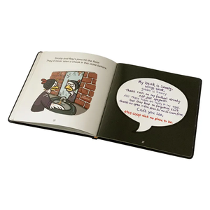 Impresoras de libros para niños Bonita lámina dorada Tapa dura Libros de cuentos para dormir para niños Impresión de libros para niños - Product Image 2