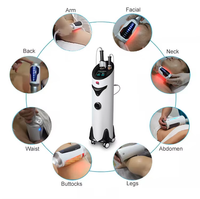 Appareil de massage à rouleaux à billes internes pour drainage lymphatique, sur pied, 2 poignées, pour remodelage corporel et élimination de la cellulite, pour salons de beauté OEM