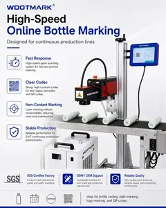 Máquina de Marcado Láser de Fibra/UV/CO2 de Wdotmark para Metal, Piezas de Automóviles, Códigos de Barras, Códigos QR, Fechas, Marcado de Caracteres - Product Image 1