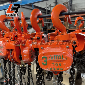 รอกโซ่3ตันแบบใช้มือแบรนด์ที่สำคัญของญี่ปุ่นใช้กันอย่างแพร่หลายในสถานที่ก่อสร้าง - Product Image 1