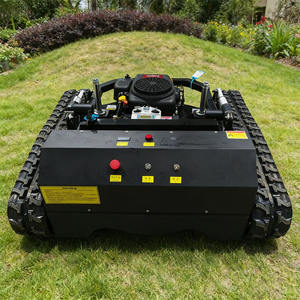 Tondeuse à gazon tout-terrain de type réservoir CE, autopropulsée, chenille, essence/essence/électrique, télécommande - Product Image 6