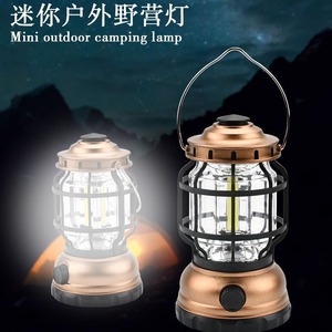 Lanterne de camping rechargeable à LED, lumière blanc chaud, lampe portable suspendue pour utilisation en tente - Product Image 4
