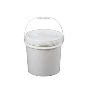 促销油漆桶储物桶15L带盖塑料桶