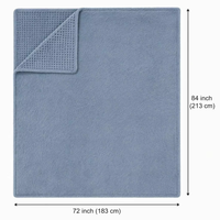 Couverture chauffante en jacquard Sherpa, taille Super Queen, 110V, 6 réglages de chaleur, chauffage rapide, protection contre la surchauffe, certifiée ETL