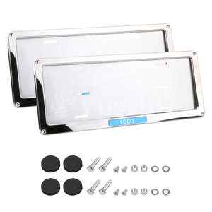 Tự Động Thép Không Gỉ Giấy Phép Mảng Khung Đối Với Philippines Kích Thước Tiêu Chuẩn Với Logo - Product Image 1