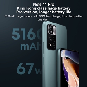 ขายดี 5G, กล้อง 108MP, โทรศัพท์มือถือ 8GB+128GB หน้าจอ 6.67 นิ้ว สมาร์ทโฟน <span class=keywords><strong>Xiaomi</strong></span> Redmi Note <span class=keywords><strong>11</strong></span> <span class=keywords><strong>Pro</strong></span> - Product Image 6