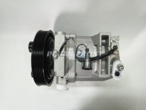 คอมเพรสเซอร์แอร์รถยนต์สำหรับนิสสัน ซันนี่ 92600-2J204 CR14 145มม. 6PK 2007-2009 ใช้ได้กับนิสสัน พรีเมียร่า 2.0 คอมเพรสเซอร์แอร์คาลซอนิค - Product Image 4