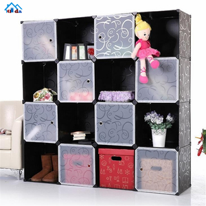 Hộp Đựng Đồ Tủ Quần Áo Bằng Nhựa 6 + 1 Hình Khối Tủ Quần Áo Di Động - Product Image 2