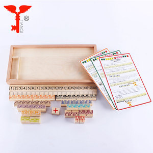 Đồ Chơi Bằng Gỗ Học Toán Montessori Cổ Điển Và Hấp Dẫn Cho Trẻ Em Chất Lượng Cao - Product Image 3