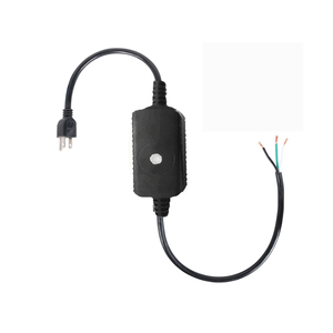 Ngoài trời <span class=keywords><strong>wifi</strong></span> in-line Outlet, thông minh cắm ổ cắm năng lượng giám sát không dây điều khiển từ xa làm việc với Alexa, Google - Product Image 1