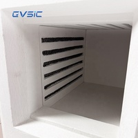 Chambre d'isolation en fibre céramique combinée à l'élément chauffant électrique