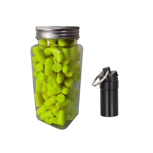 कस्टम लोगो ध्वनिरोधी इयरप्लग सो सुरक्षा शोर रद्द शूटिंग पु फोम कान प्लग - Product Image 1