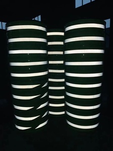 <span class=keywords><strong>Gilet</strong></span> de sécurité haute visibilité en polyester pour la course à pied et le cyclisme, avec bande réfléchissante et option de logo personnalisé à LED - Product Image 6
