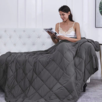 Couverture lestée pour adulte décompression aide au sommeil pression sommeil couverture matelassée couette lourde jeter couverture 5 tailles