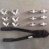Raccord de tuyauterie en U pour système d'eau, raccord droit, fourniture d'usine