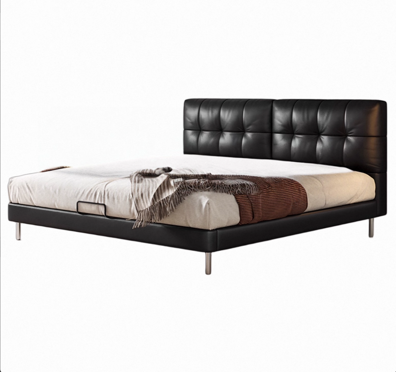 cowhide on contact surfaces