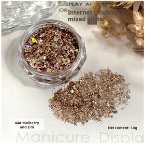 Mixed Silver Gold White Nail Glitter Flakes Polygonal Flash <b>Sequins</b> for DIY Nail <b>Art</b> Decoration - Product Image 5