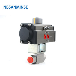 Vanne à boisseau sphérique pneumatique haute pression Mkfale Smab 50 63 31,5 MPa 2 pouces pour gaz à température normale - Product Image 5