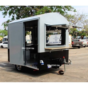 Thực Phẩm Trailer Với Đầy Đủ Nhà Bếp Di Động Hamburger Hot Dog Thực Phẩm Xe Tải Cà Phê Kem Để Bán Ở Anh Thực Phẩm Trailer - Product Image 4