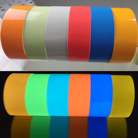 Cinta Reflectante de Seguridad Autoadhesiva de Vinilo Luminiscente PET de Alta Luminosidad para Decoración de Escaleras y Pisos