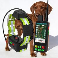 Collier de suivi pour chien de qualité militaire, édition chasse : double antenne (GPS/VHF) + balise LED pour la chasse nocturne et autonomie de 28 heures