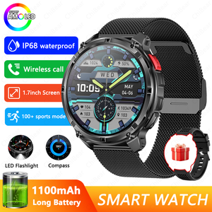 Reloj Inteligente para Hombre, Smartwatch con GPS y Brújula, 1100mAh de Larga Duración, Resistente al Agua 5ATM, Llamadas Bluetooth, Monitor de Ritmo Cardíaco - Product Image 4