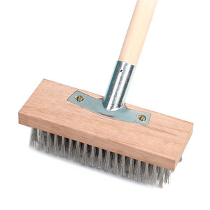 Brosse métallique pour <span class=keywords><strong>toit</strong></span> en <span class=keywords><strong>mousse</strong></span> Balai Grattoir pour terrasse Brosse pour enlever les mauvaises herbes - Product Image 2