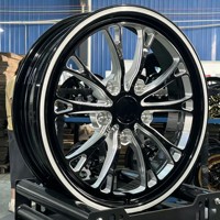Jantes forgées GW 15x10 15x12 15x13 17x4.5 pouces pour Drag Racing, à déport profond, en alliage 6061-T6, entraxes 5x114.3 6x135 6x139.7