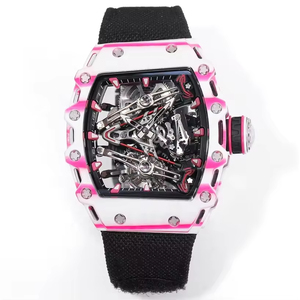 2026 Designer New Hollow Tourbillon Luxury Automatic Mechanical <b>Watch</b> 38-02 Fashion Carbon Fiber - Product Image 1