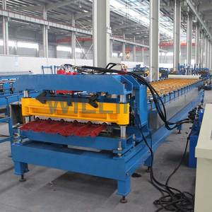 เครื่องขึ้นรูปแผ่นเห<span class=keywords><strong>ล</strong></span>็กเค<span class=keywords><strong>ล</strong></span>ือบสีสำหรับมุงหลังคา เครื่องจักรผ<span class=keywords><strong>ล</strong></span>ิตกระเบื้อง เครื่องทำกระเบื้อง<span class=keywords><strong>ผนัง</strong></span>และห<span class=keywords><strong>ล</strong></span>ังคา ใช้งานง่าย - Product Image 3