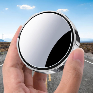Espejo Retrovisor para Punto Ciego del Automóvil, Gran Angular, Ajustable 360 Grados, Espejo Redondo Pequeño, Espejo Convexo Auxiliar para Reversa - Product Image 4