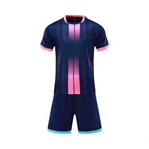 100% Polyester Fabric Cheap Full Sublimation Soccer Uniform Wears Customization Logo Soccer Jersey For Men - Product Image 1