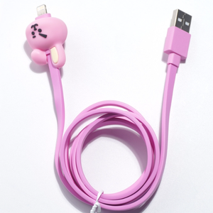 สายชาร์จ USB-C ลายการ์ตูนน่ารัก ยาว 3.3 ฟุต 3A ชาร์จเร็ว สายชาร์จ Type-C ซิลิโคนนุ่ม ทนทาน ลายตัวการ์ตูนน่ารัก - Product Image 6