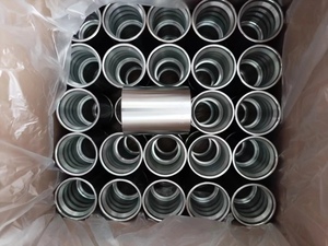 Ghiere per Tubi Idraulici Lomoflex00400 a Prezzo di Fabbrica, Senza Scanalatura per Tubi 4SP/4SH/R12, Manicotto di Crimpatura in Acciaio Inox 304/316/Acciaio al Carbonio/Ottone - Product Image 1