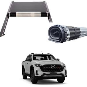 Accessoires de ramassage à fonctionnement rapide, couvre-caisse rigide enroulable pour camionnettes utilitaires, couvre-caisse arrière rigide enroulable pour Mazda BT-50 - Product Image 1