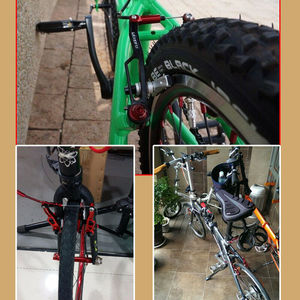 OEM/ODM BUCKLOS折叠自行车108毫米长臂V制动超轻铝自行车零件制动杆卡钳带盒 - Product Image 4