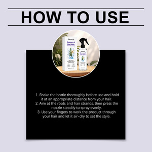 Aceite Capilar de Romero GleamXi, Nutre e Hidrata el Cabello, Promueve el Crecimiento, Deja el Cabello Ligero, Sedoso, Suave <span class=keywords><strong>y</strong></span> Voluminoso - Product Image 6