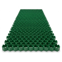 Grille de gazon en plastique de 38 mm/48 mm/68 mm de hauteur, grille de parking, pavé de gazon en HDPE