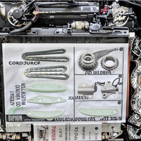 Bộ Kit Xích Thời Gian Cao Cấp Có Bộ Điều Chỉnh OEM 24300-2f008 24300-2f000 Cho Hyundai Cho Kia D4HA D4HB 2.2 Crdi Tình Trạng Mới